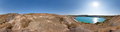 панорама Голубой карьер Новотроицкое