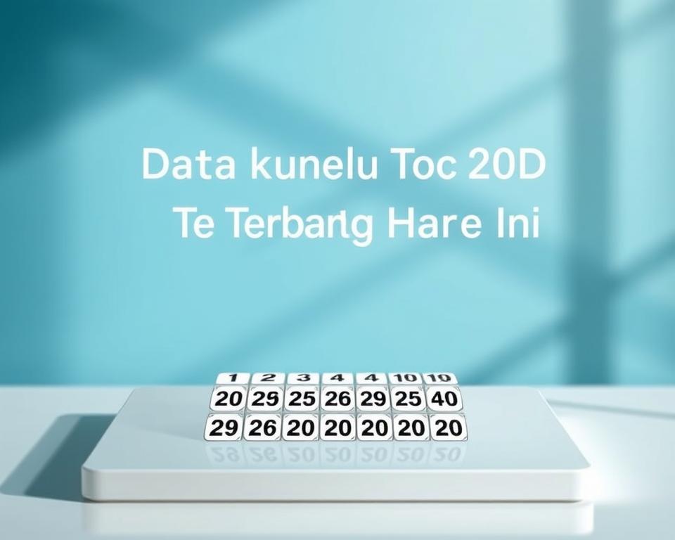 Data Keluaran Togel 2D Terbaru Hari Ini